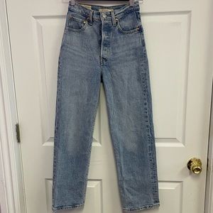 Levi’s ribcage straight jeans